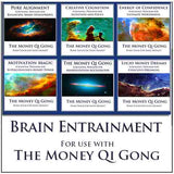 Brain Entrainment Program - Six Subliminal Audios Six Separate MP3 Audio Programs, Or Get All Six and SAVE! - For use with Money Qi Gong Course