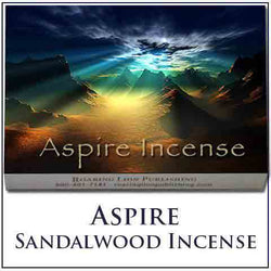 Aspire Incense Sandalwood - Large Contains 60 Sticks -