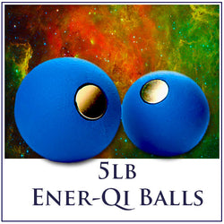 5lb Magnetic Ener-Qi Balls (One Pair) - Course Available On DVD or Instant Download | From $49 - $249
