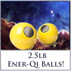 2.5lb Magnetic Ener-Qi Balls (One Pair) - Course Available On DVD or Instant Download