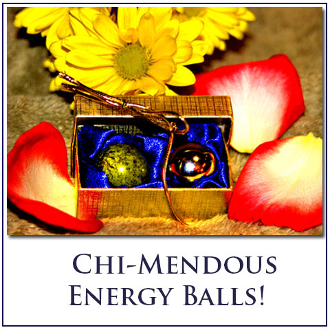 Chi-Mendous Energy Balls with Pure Rare Jade Gemstone! - Limited Offer!